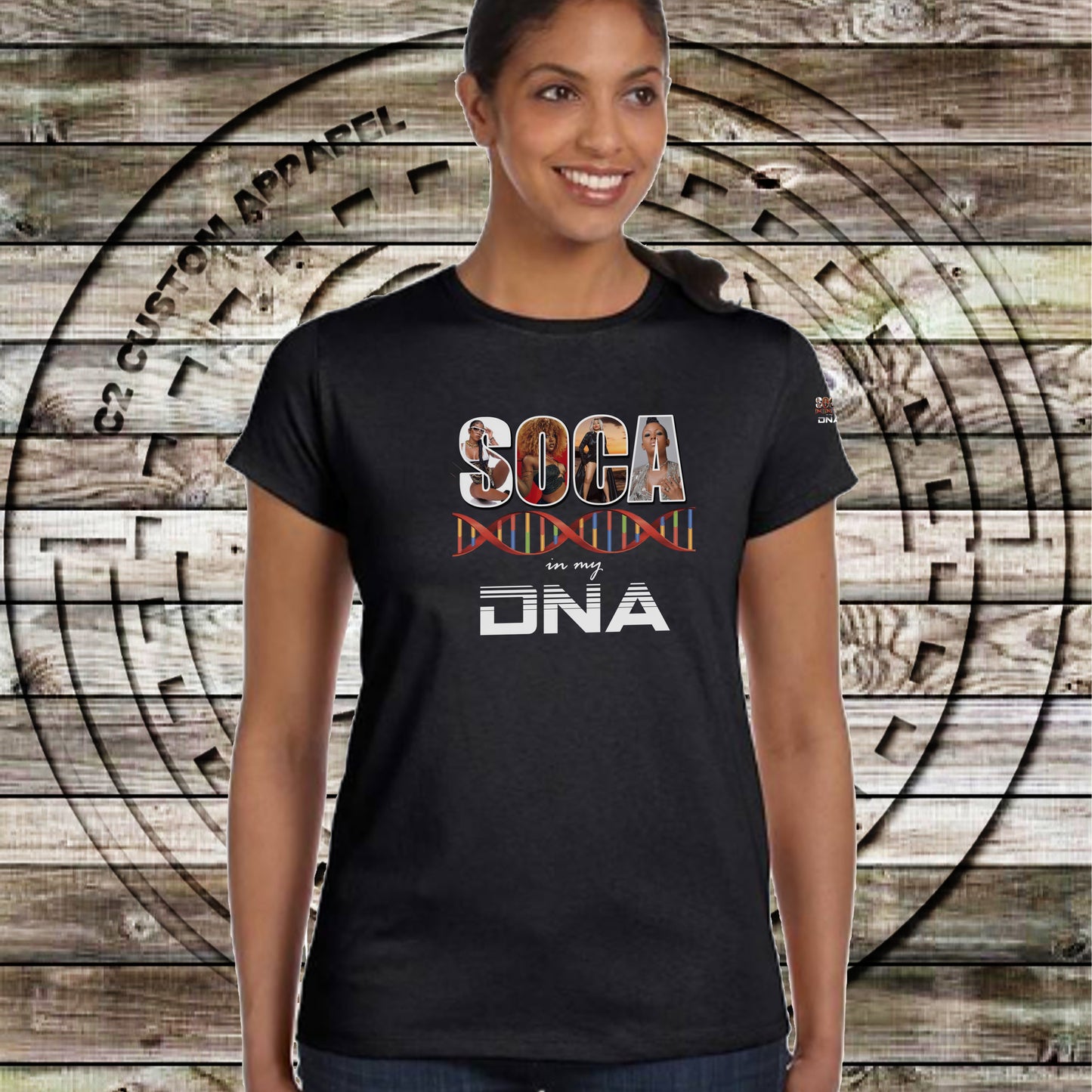 Soca In My DNA short sleeve  T-Shirt